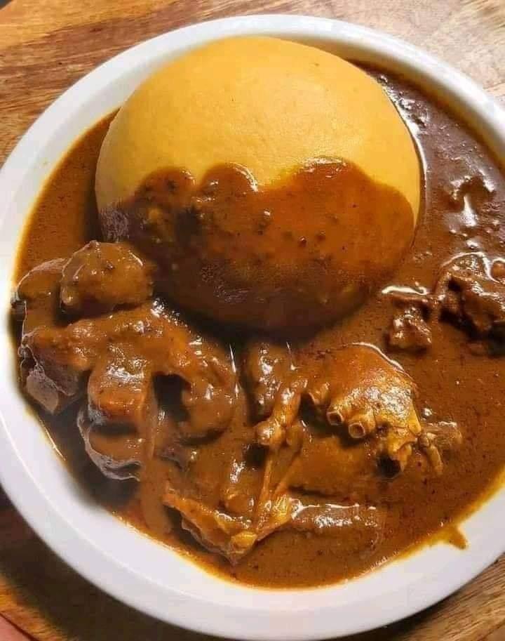 Foutou sauce graine